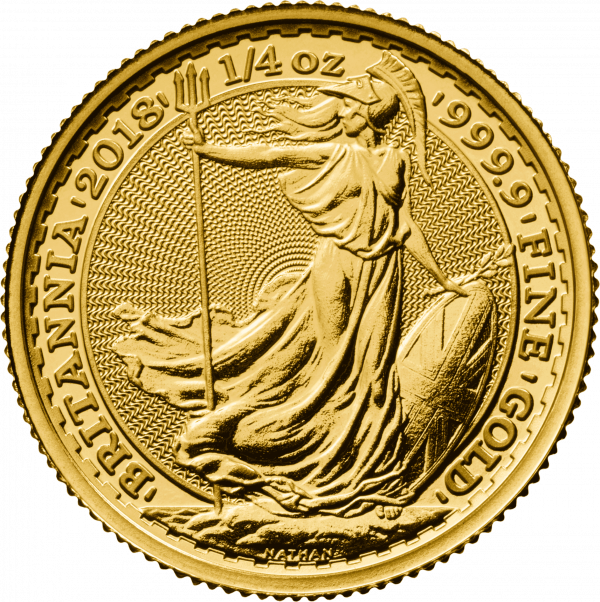 2018 Quarter Ounce Britannia Gold Coin