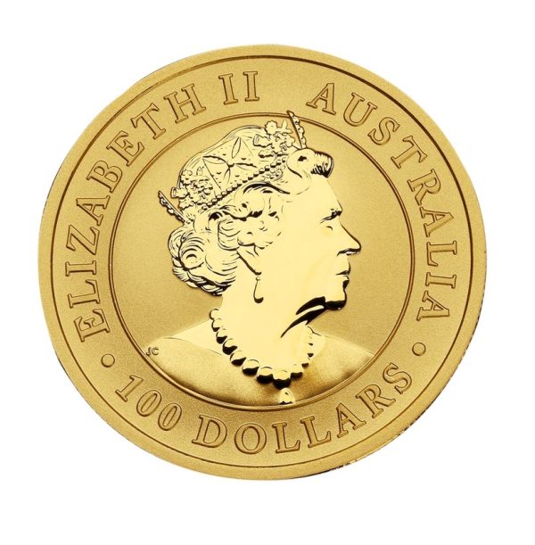 2021 1oz Australian Kangaroo Gold Nugget Coin